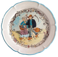 Assiette emaux longwy d'occasion  Metz-