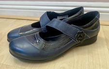 navy blue patent shoes for sale  EDINBURGH