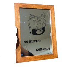 Vintage mirror unusual for sale  LEICESTER
