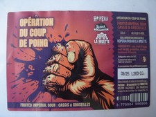 Etiquette bière opération d'occasion  Envermeu