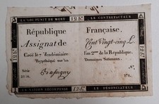 Assignat 125 livres d'occasion  Castres