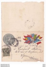 Carte lettre publicitaire d'occasion  Sathonay-Camp