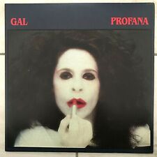 GAL COSTA PROFANA VINYL RECORD RCA 103.0637 PRODUZIDO POR MARIOZINHO ROCHA 1984 comprar usado  Enviando para Brazil