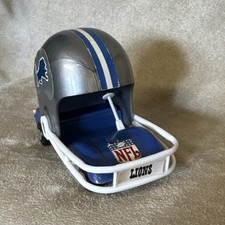 Raro Vintage NFL 70s Sportoys Mini Capacete Carrinho de Buggy - Detroit Lions LIMPO BOM, usado comprar usado Raro Vintage NFL 70s Sportoys Mini Capacete Carrinho de Buggy - Detroit Lions LIMPO BOM, usado comprar usado  Enviando para Brazil