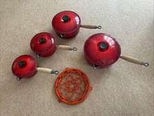 Creuset volcanic red for sale  CHICHESTER