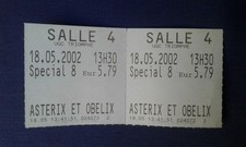 Tickets cinéma asterix d'occasion  Villemomble