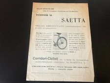 Pubblicitario vintage 1935 usato  Bologna