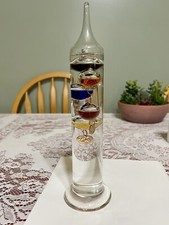 Galileo thermometer glass for sale  Mapleton