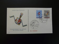 campeonato mundial de ciclismo de bicicleta FDC Luxemburgo 1962 (1) comprar usado  Enviando para Brazil