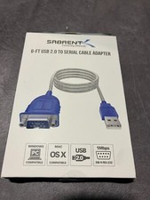 Usado, Cabo conversor CB-9PF, 6', USB 2.0 para serial (9 pinos) DB 9 RS 232 comprar usado  Enviando para Brazil