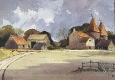 Original watercolor rowland for sale  LEICESTER