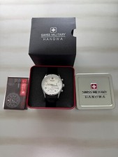 Relógio masculino Swiss Military Hanowa Helvetus Chrono 43mm quartzo 6-4316.04.00102 comprar usado  Enviando para Brazil