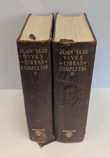 Usado, Juan Luis Vives Obras Completas. Tomos Primero y Segundo 1947/1948 comprar usado Usado, Juan Luis Vives Obras Completas. Tomos Primero y Segundo 1947/1948 comprar usado  Enviando para Brazil