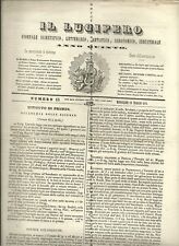 Lucifero.giornale scientifico. usato  Italia