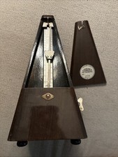Antiguo Metrónomo Coleccionable Madera con Campana Checoslovaquia Años 60’sMecánico segunda mano  Embacar hacia Mexico