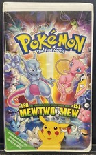 Pokemon: The First Movie - Mewtwo Vs Mew - WB Kids VHS TAPE VG++ CLAMSHELL comprar usado  Enviando para Brazil