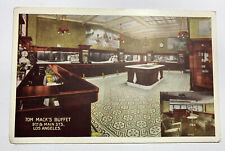 Cartão postal C 1920 publicidade Tom Mack’s Buffet Restaurant Los Angeles Califórnia comprar usado  Enviando para Brazil