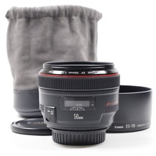 Lente Canon EF 50mm f/1.2 L USM [Estado perfeito] #3388B comprar usado  Enviando para Brazil
