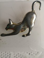 Katzen brosche silberfarben gebraucht kaufen Katzen brosche silberfarben gebraucht kaufen  Schramberg