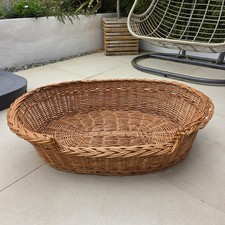 Oval wicker dog for sale  SOUTHAMPTON