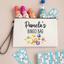 Personalised linen pouch for sale  PRESTON