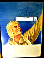 Allemagne aviation affiche d'occasion  Amboise