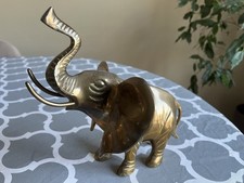 Vintage brass elephant for sale  WESTERHAM