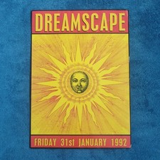 Dreamscape rave flyer for sale  STOKE-ON-TRENT
