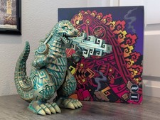 Mondo 10" Urbano Azteca GODZILLA VARIANTE RELIQUIA Vinilo Suave Diseñador Figura Sofubi segunda mano  Embacar hacia Mexico