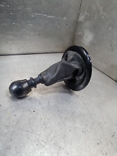 Renault Megane Mk2 2002-2008 botão de engrenagem manual inc gaiter de couro e acabamento surround, usado comprar usado  Enviando para Brazil