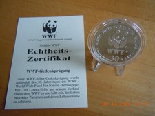 Wwf silbermedaille luchs gebraucht kaufen  Duisburg