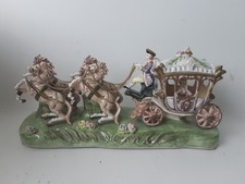 Capodimonte horse drawn for sale  Midlothian