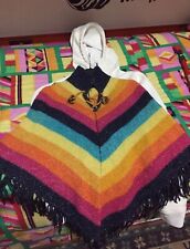 Poncho lana realizzato usato  Licata