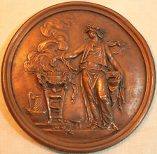 Plaque circulaire bronze d'occasion  Versailles