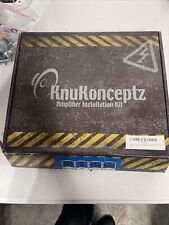 Usado, Kit de instalação amplificador Knukonceptz azul calibre 4 não completo  comprar usado  Enviando para Brazil