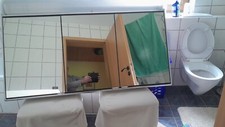 Spiegelschrank bad alu gebraucht kaufen  Mossautal