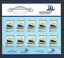 Austrália 2005 Pacific Explorer sobreimpressão em Bon Voyage P & S folha de 10 MNH comprar usado  Enviando para Brazil