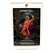 Shaedon Sharpe 2022-23 Panini Obsidian #07/25 Orbital RC Blazers #17 SP, usado comprar usado  Enviando para Brazil