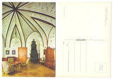 12552 - Hluboka nad Vltavou - Zamek, Salon Polygonalni - stara pocztówka na sprzedaż  Wysyłka do Poland