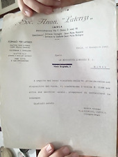Lettera 1940 soc.anonima usato  Viterbo