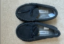 Boys navy moccasin for sale  SWADLINCOTE