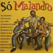 SO MALANDRO - 14 track Samba / Brazil / Brasil CD vg Dudu / Pagodinho / Nogueira comprar usado  Enviando para Brazil
