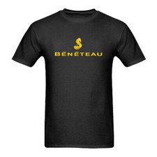 CAMISA QUENTE BENETEAU VELEIRO LOGOTIPO BARCOS CAMISETA UNISSEX ENGRAÇADA EUA TAMANHO P-5XL comprar usado  Enviando para Brazil