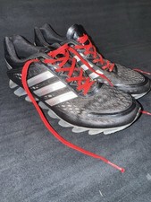 Cadarços vermelhos Adidas Springblade preto/prata tamanho 7 usado Sprint Web Techfit M20457 comprar usado  Enviando para Brazil