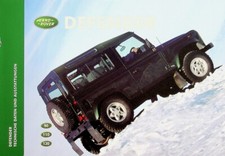 Usado, 289633) Land Rover Defender - tech. Daten & Ausstattungen - Prospekt 1999 comprar usado  Enviando para Brazil