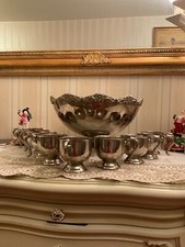 Bowle sektkühler vintage gebraucht kaufen  Berlin