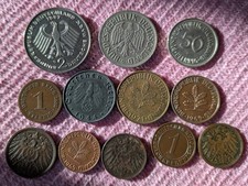 1944 reichspfennig nazi for sale  WESTON-SUPER-MARE