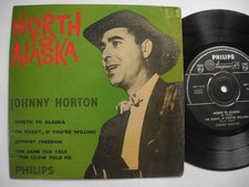 JOHNNY HORTON North To Alaska / Johnny Freedom + 2 EP 45 7" 1960 Sweden VG(+), usado comprar usado  Enviando para Brazil