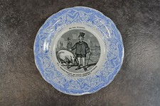 Ancienne assiette humoristique d'occasion  Beauvois-en-Cambrésis