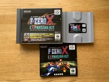 Pacote de expansão F-Zero X Nintendo 64 software 64DD usado raro completo comprar usado  Enviando para Brazil